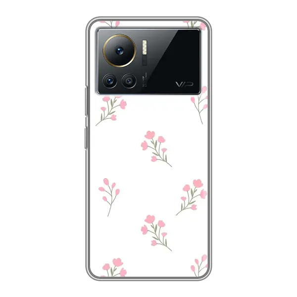 Чехол с принтом «Розовые цветы» для Infinix Note 12 2023 Чехол с принтом «Розовые цветы» для Infinix Note 12 2023