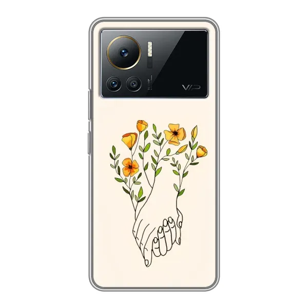 Чехол с принтом «Руки любви» для Infinix Note 12 2023 Чехол с принтом «Руки любви» для Infinix Note 12 2023