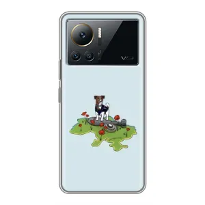 Чехлы с картинкой собаки Патрон для Infinix Note 12 2023 (AlphaPrint) (Сапер Пес)