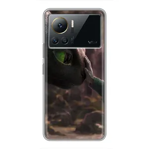 Чохол як приборкати дракона на Infinix Note 12 2023 (Сцена з драконом)