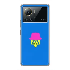 Чехлы для Infinix Note 12 2023 Укр. Символика (AlphaPrint) (Шапка на гербу)