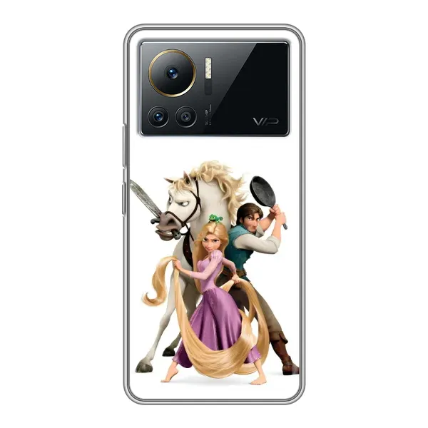 Чохол з принтом «Рапунцель та друзі» для Infinix Note 12 2023 Чохол з принтом «Рапунцель та друзі» для Infinix Note 12 2023