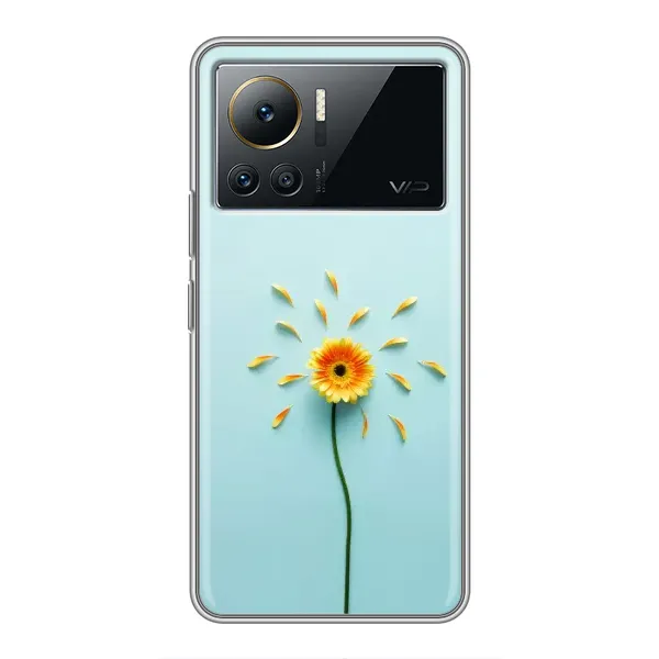 Чехол с принтом «Желтый цветок» для Infinix Note 12 2023