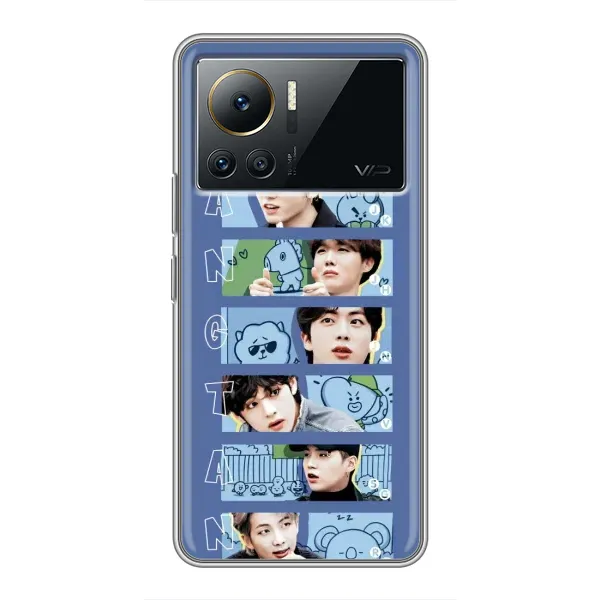 Чехол с принтом «Bangtan» для Infinix Note 12 Pro (4G)