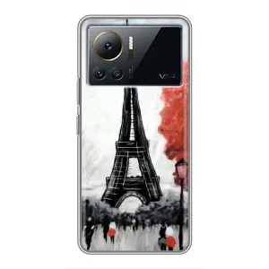 Чохол Ейфелева Вежа Infinix Note 12 Pro (4G) - (AlphaPrint) (Вежа в Парижі)