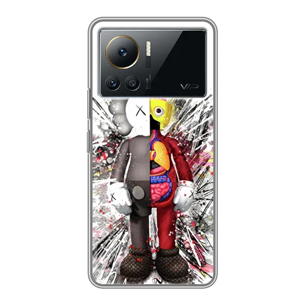 Чехол с принтом «Беарбрик» для Infinix Note 12 Pro (4G)