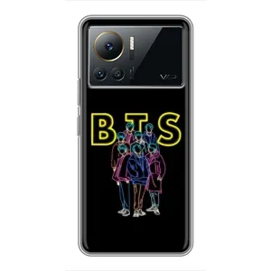 Чехол с принтом «BTS стайл» для Infinix Note 12 Pro (4G)