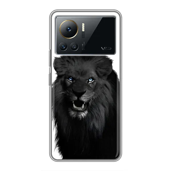 Чехол с принтом «Черный ЛЕВ» для Infinix Note 12 Pro (4G)