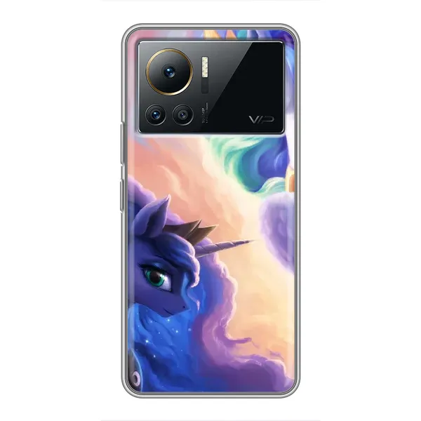 Чохол з принтом «Єдинорожки» для Infinix Note 12 Pro (4G)