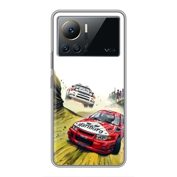 Чохол з принтом «Гоночні Тачки» для Infinix Note 12 Pro (4G)