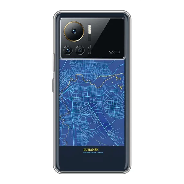 Чохол з принтом «Луганськ» для Infinix Note 12 Pro (4G)