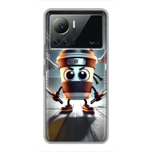 Чехол с мемом Тралалело тралала на Infinix Note 12 Pro (4G) (Капучино асасино)