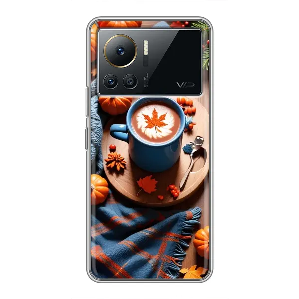 Чохол з принтом «Кава і гарбузики» для Infinix Note 12 Pro (4G) Чохол з принтом «Кава і гарбузики» для Infinix Note 12 Pro (4G)