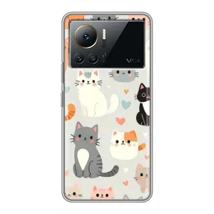 Чохол з малюнком кіт на Infinix Note 12 Pro (4G) (Колаж котів)
