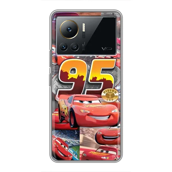 Чохол з принтом «Колаж Блискавка Маквін» для Infinix Note 12 Pro (4G)