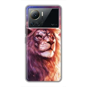 Чехол со Львом для Infinix Note 12 Pro (4G) (VPrint) (Красочный Лев)