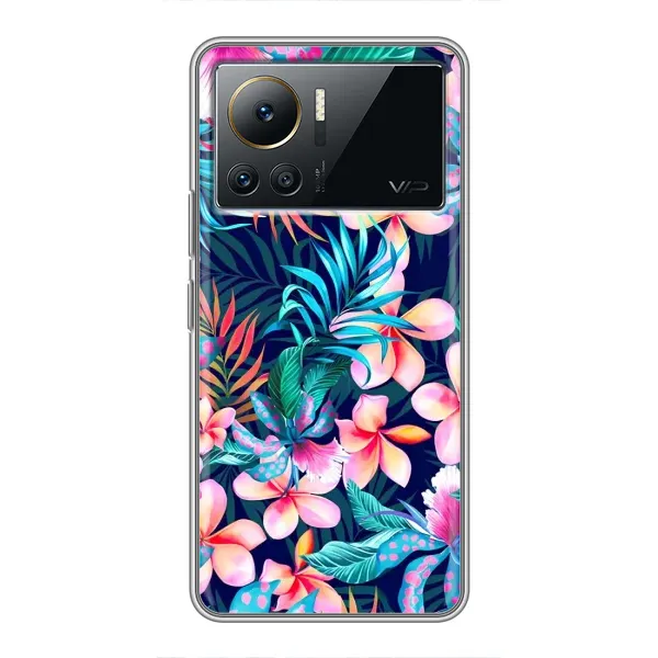 Чохол з принтом «Мальовничі квіти» для Infinix Note 12 Pro (4G)