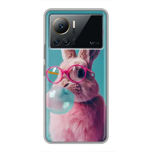 Чехол с принтом «Кролик в очках» для Infinix Note 12 Pro (4G) Чехол с принтом «Кролик в очках» для Infinix Note 12 Pro (4G)