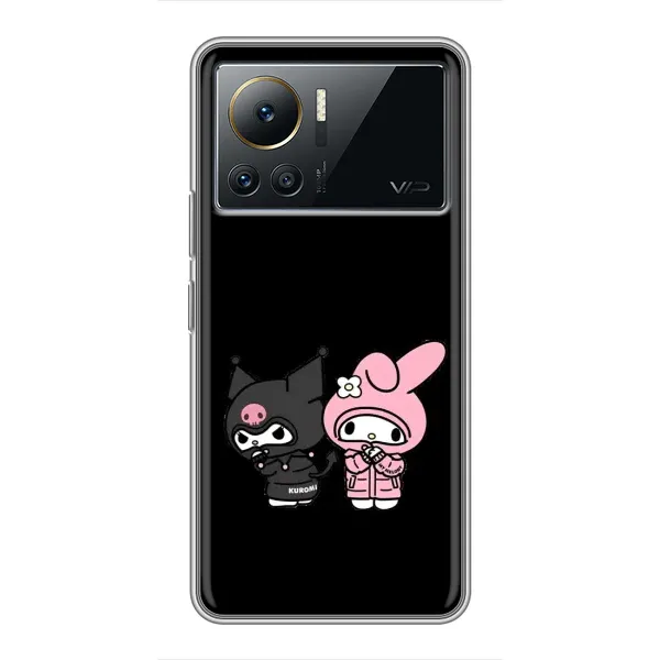 Чехол с принтом «Куроми и Мелоди» для Infinix Note 12 Pro (4G) Чехол с принтом «Куроми и Мелоди» для Infinix Note 12 Pro (4G)