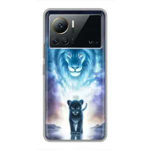 Чехол со Львом для Infinix Note 12 Pro (4G) (VPrint) (Маленький лев)