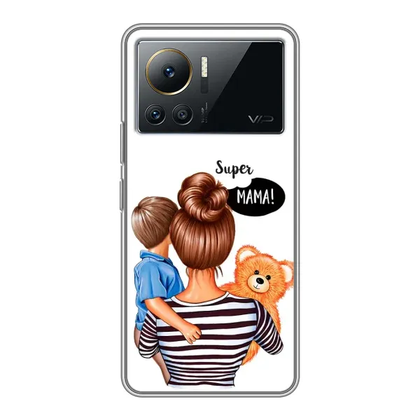 Чехол с принтом «Мама с сыном» для Infinix Note 12 Pro (4G)