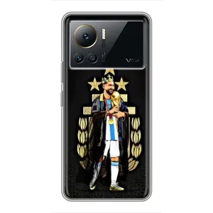 Чохли для Infinix Note 12 Pro (4G) (Leo чемпіон) (AlphaPrint) (Мессі Король)
