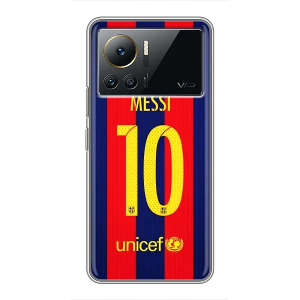 Чохол з принтом «Messi Barca 10» для Infinix Note 12 Pro (4G)