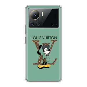 Чохли Луі Вітон для Infinix Note 12 Pro (4G) (AlphaPrint - LOUIS VUITTON) (Міккі Маус LV)