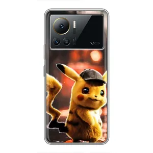 Чехол с Пикачу на Infinix Note 12 Pro (4G) (Милый Пикачу)
