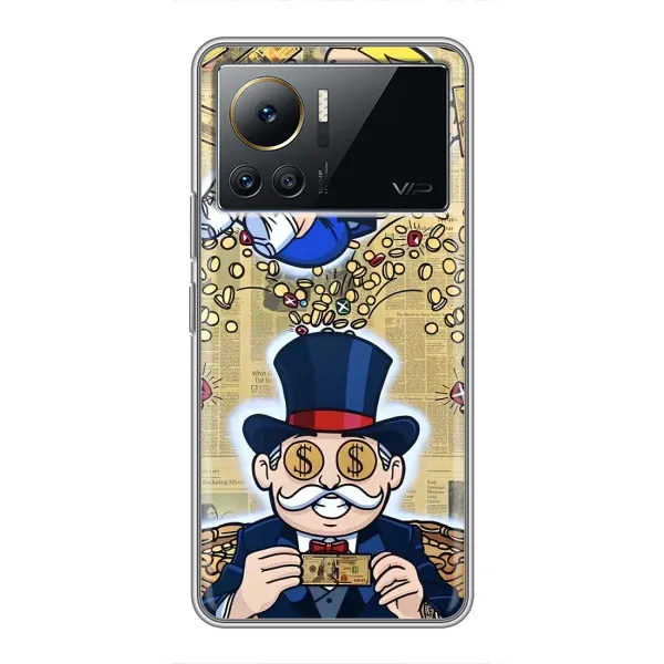 Чехол с принтом «Монополия Мен» для Infinix Note 12 Pro (4G)