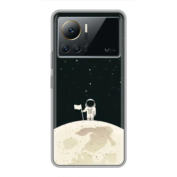 Чохол з принтом «На місяці» для Infinix Note 12 Pro (4G)