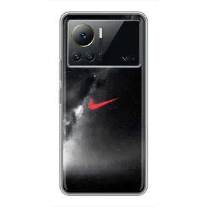 Чохол для Infinix Note 12 Pro (4G) - з принтом Найк (AlphaPrint) (Найк червоний)