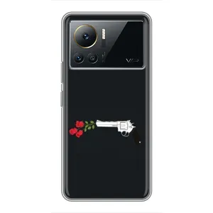 Чехлы (ART) Цветы на Infinix Note 12 Pro (4G) (VPrint) (Неожиданные цветы)
