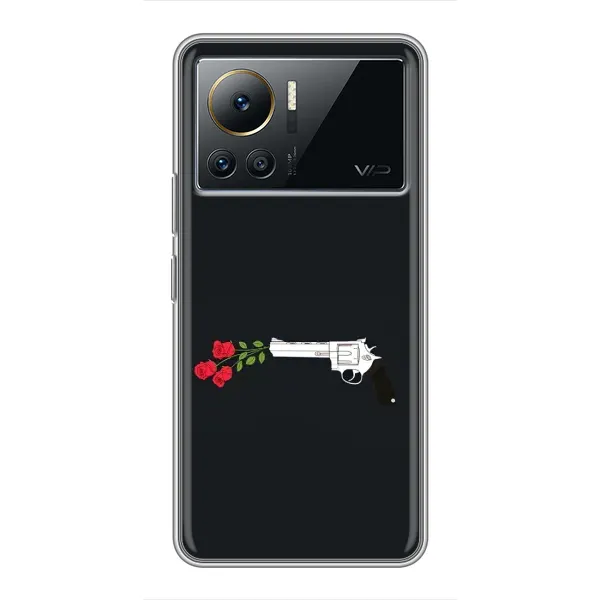 Чохол з принтом «Неочікувані квіти» для Infinix Note 12 Pro (4G)