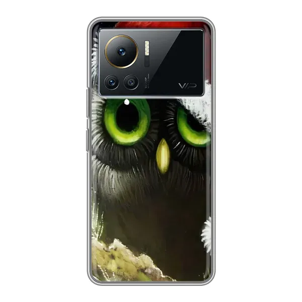 Чехол с принтом «Новогодняя Сова» для Infinix Note 12 Pro (4G)