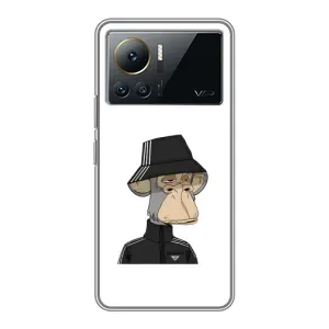 Чехлы с Обезьянами NFT для Infinix Note 12 Pro (4G) (AlphaPrint) (обезьяна NFT Adidas)