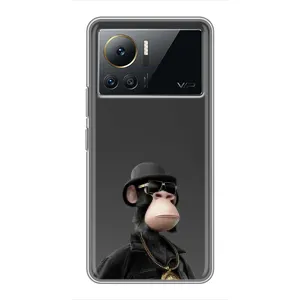 Чехлы с Обезьянами NFT для Infinix Note 12 Pro (4G) (AlphaPrint) (Обезьяна NFT)