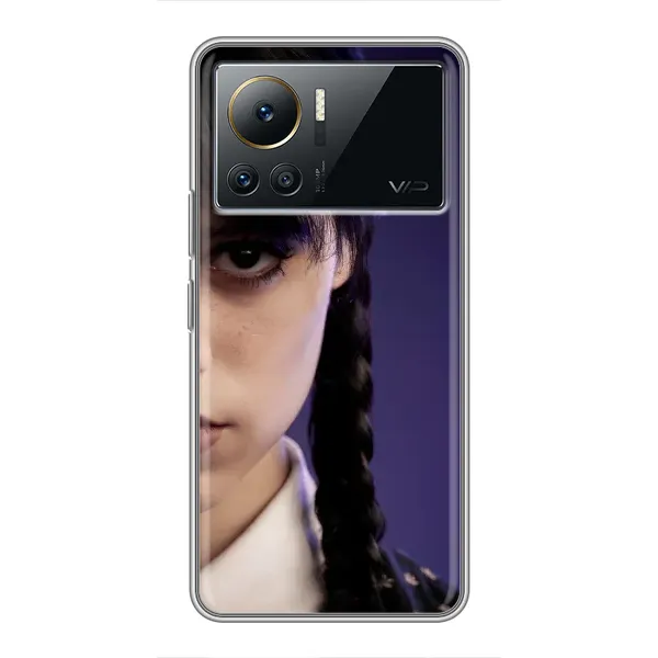 Чохол з принтом «Загадковий погляд Венздей» для Infinix Note 12 Pro (4G)