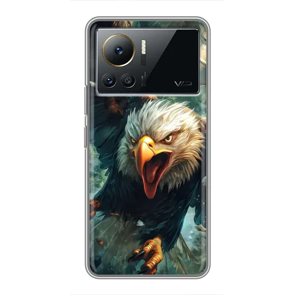 Чохол з принтом «Орел у польоті» для Infinix Note 12 Pro (4G)