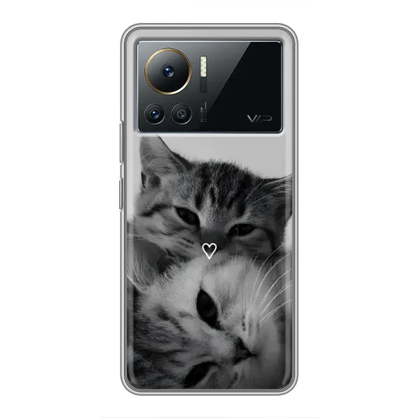 Чехол с принтом «Пара котов» для Infinix Note 12 Pro (4G) Чехол с принтом «Пара котов» для Infinix Note 12 Pro (4G)