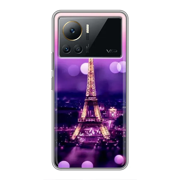 Чехол с принтом «Париж Башня» для Infinix Note 12 Pro (4G)