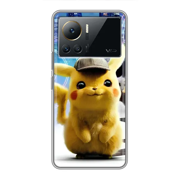 Чохол з принтом «Пікачу в місті» для Infinix Note 12 Pro (4G)
