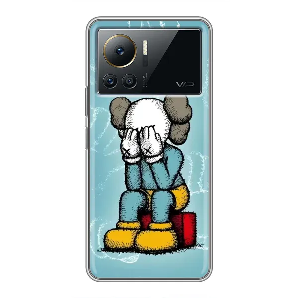 Чехол с принтом «Плач Bearbrick» для Infinix Note 12 Pro (4G)