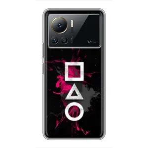 Чохол Гра в кальмара для Infinix Note 12 Pro (4G) (Символи Гра кальмара)
