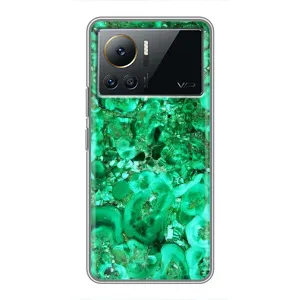 Мраморный чехол на Infinix Note 12 Pro (4G) (VPrint) (Салатный Мрамор)