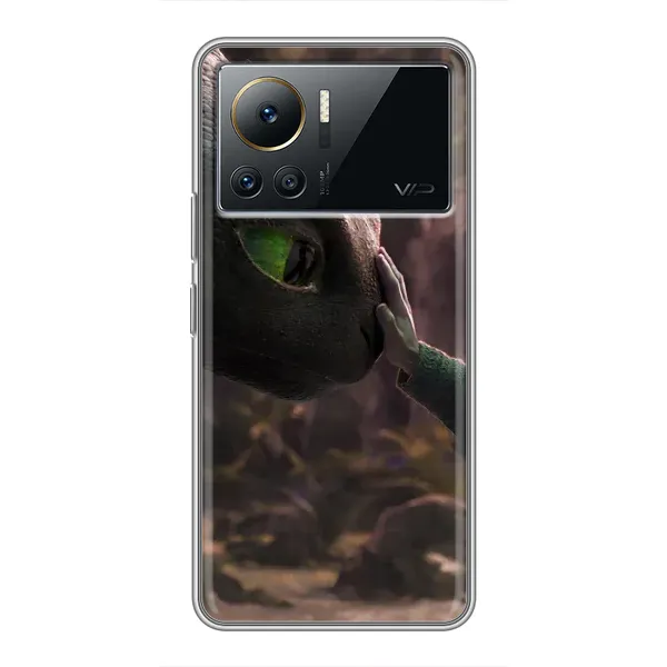Чохол з принтом «Сцена з драконом» для Infinix Note 12 Pro (4G)