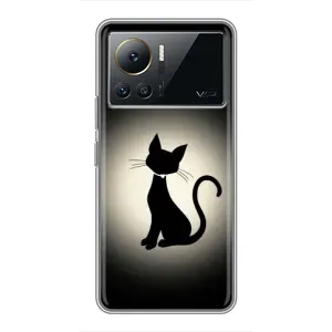 Чохол з принтом для Infinix Note 12 Pro (4G) (AlphaPrint) Модні коти (Силует котика)