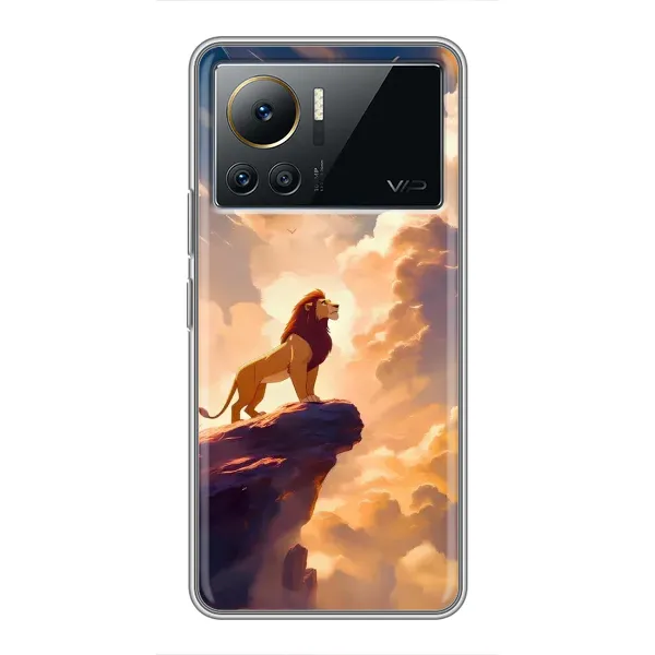 Чохол з принтом «Сімба на скелі» для Infinix Note 12 Pro (4G) Чохол з принтом «Сімба на скелі» для Infinix Note 12 Pro (4G)