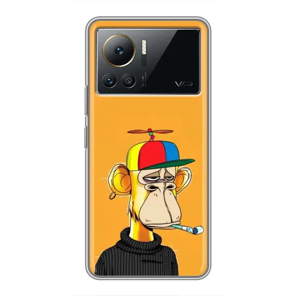 Чехол с принтом «Скучающая Обезьяна NFT» для Infinix Note 12 Pro (4G)