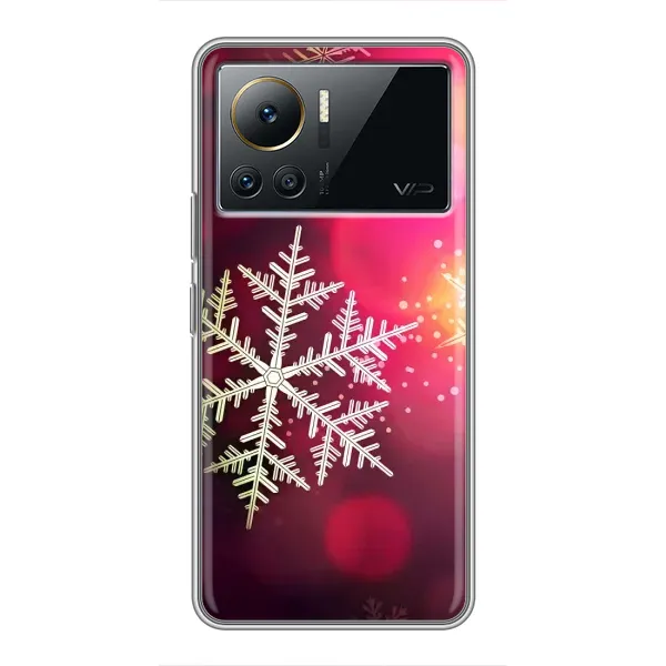 Чехол с принтом «Снежинка» для Infinix Note 12 Pro (4G)
